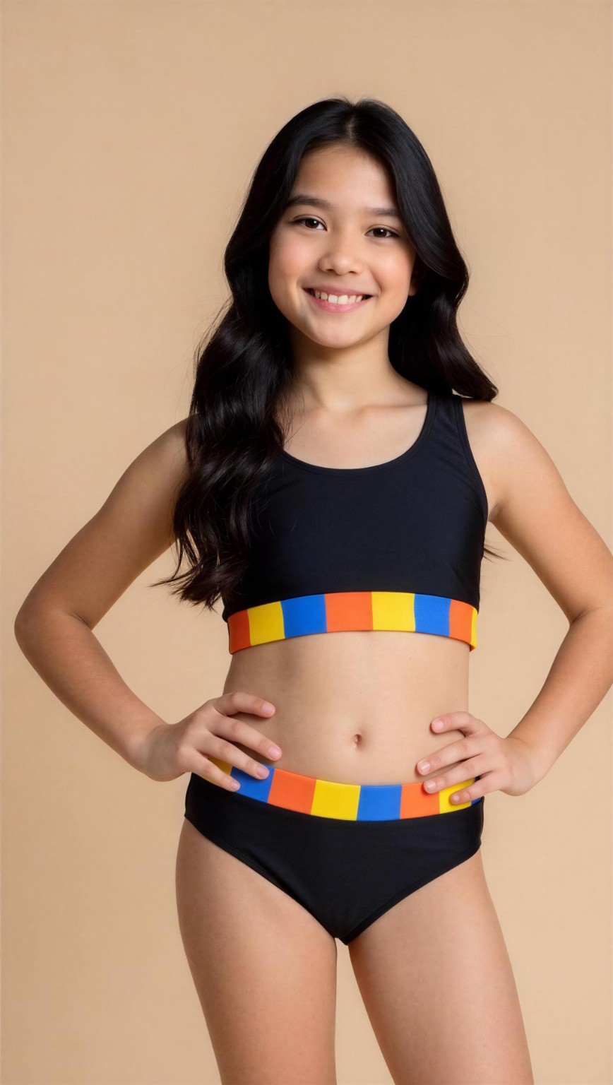 TOP NIÑA MULTICOLOR